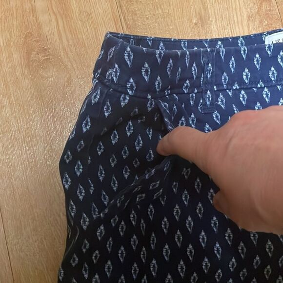 Vintage Liz Claiborne Bermuda Two Front Pocket Shots Blue Size 12P - Picture 10 of 16